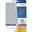 Herma 4223 silber Typenschild-Etiketten 9.6x5.08 cm (25 Blatt ( 250