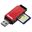 Hama SD/microSD Card Reader rot USB 3.0 Stick Dual Slot Kartenleser