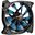 Sharkoon Shark Blades blau 120x120x25mm 1000 U/min 19 dB(A)