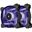 Corsair SP120 LED Purple High Static Pressure Twin 120x120x25mm 1650