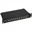 InLine Patchfeld Cat.6, 12-fach, 25,4cm (10"), 1HE, schwarz,