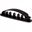 InLine 10er Pack Kabelmanager, mit Klebesockel, 8,5cm, schwarz